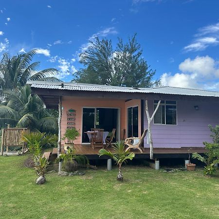Bungalow Chez Josi, Bord De Mer Prive Tevaitoa Eksteriør bilde