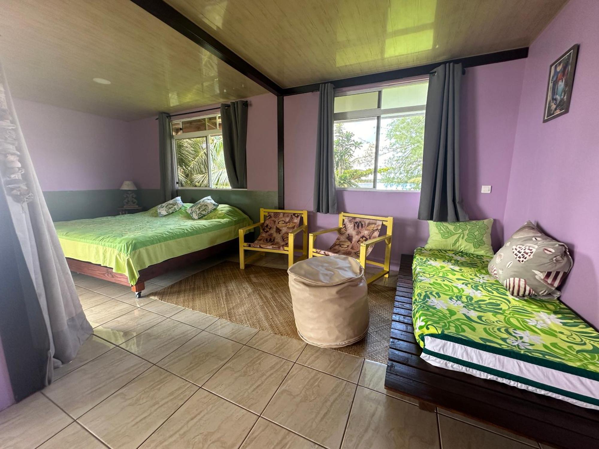 Bungalow Chez Josi, Bord De Mer Prive Tevaitoa Eksteriør bilde