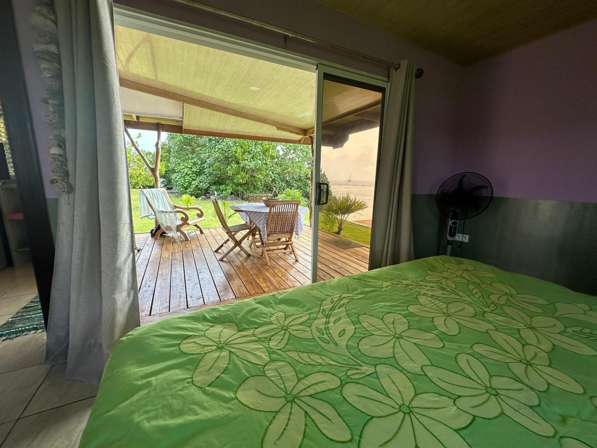 Bungalow Chez Josi, Bord De Mer Prive Tevaitoa Eksteriør bilde